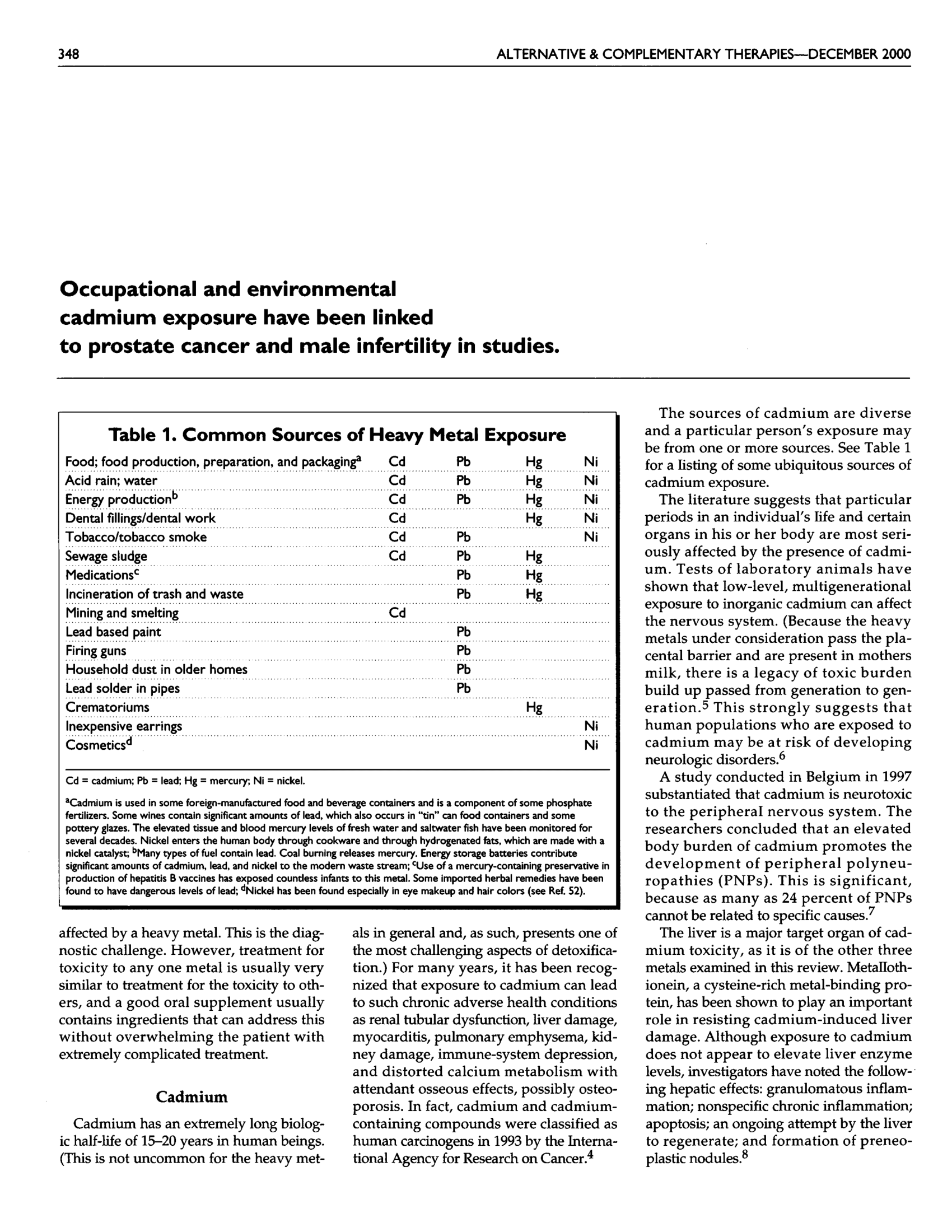 Heavy Metals Article