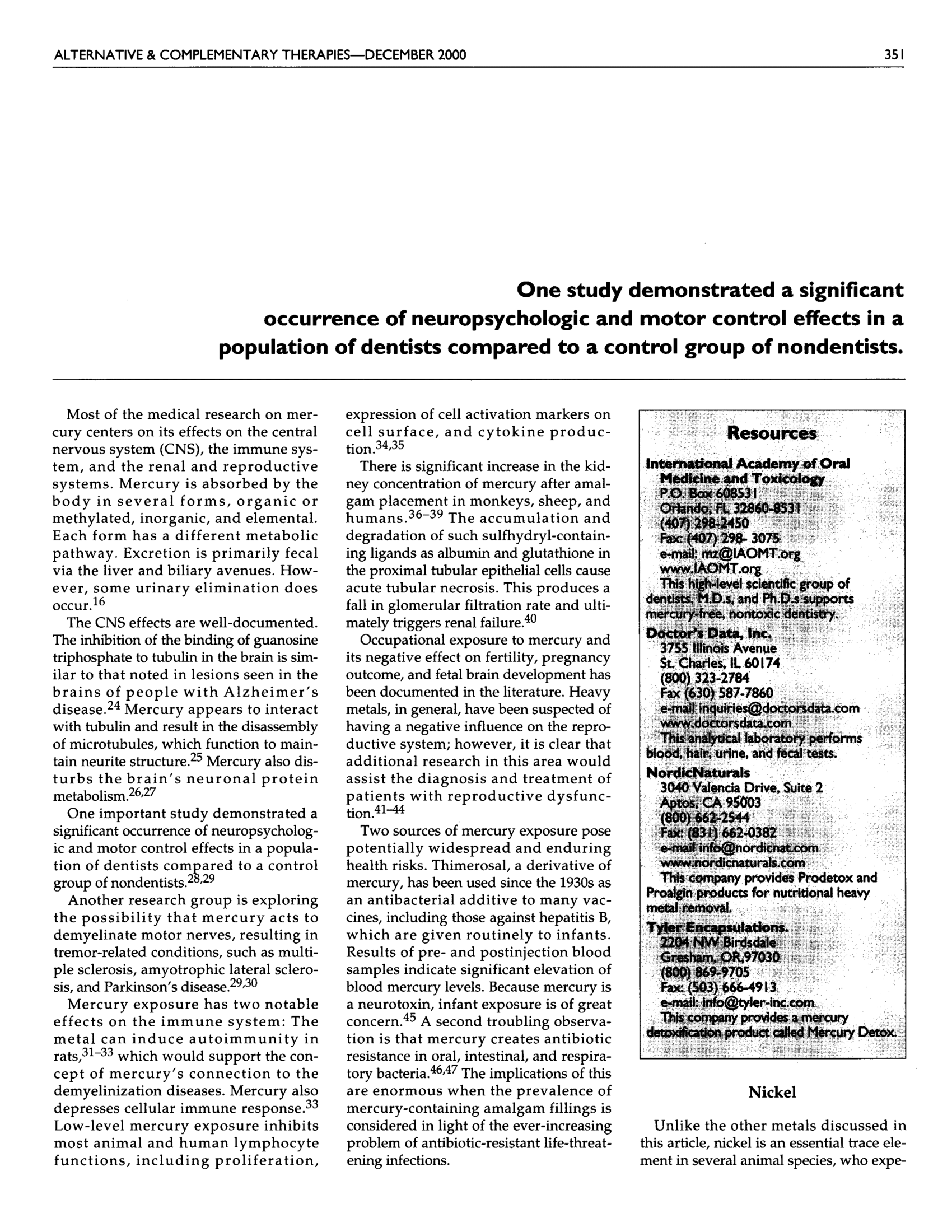 Heavy Metals Article